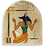 Anubis s váhou