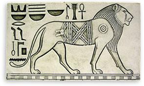 Relief z trůnu Thutmose III.