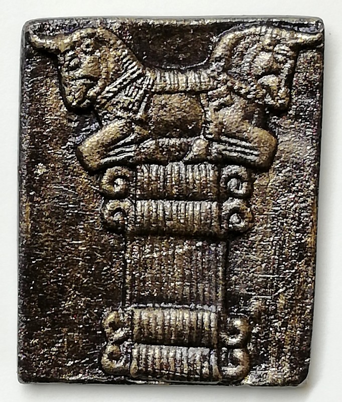 Hlavice s býky – magnetka