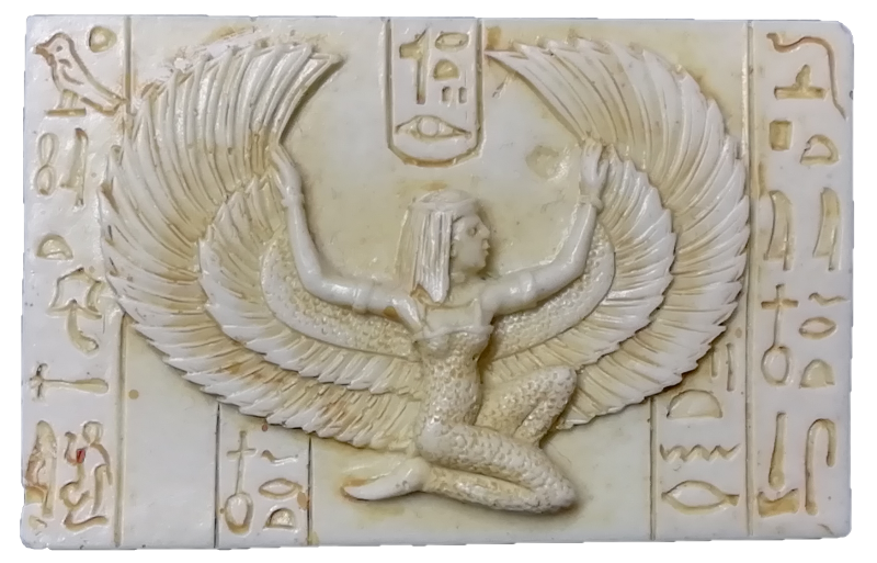 Okřídlená Isis – magnetka