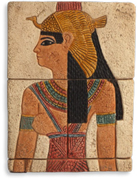 Bohyně Isis (malá barevná)